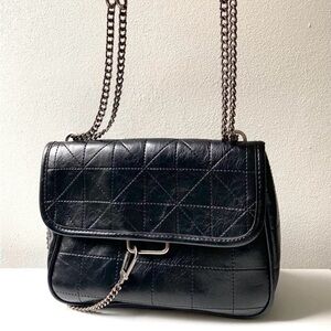 Zara rocker cross-body bag